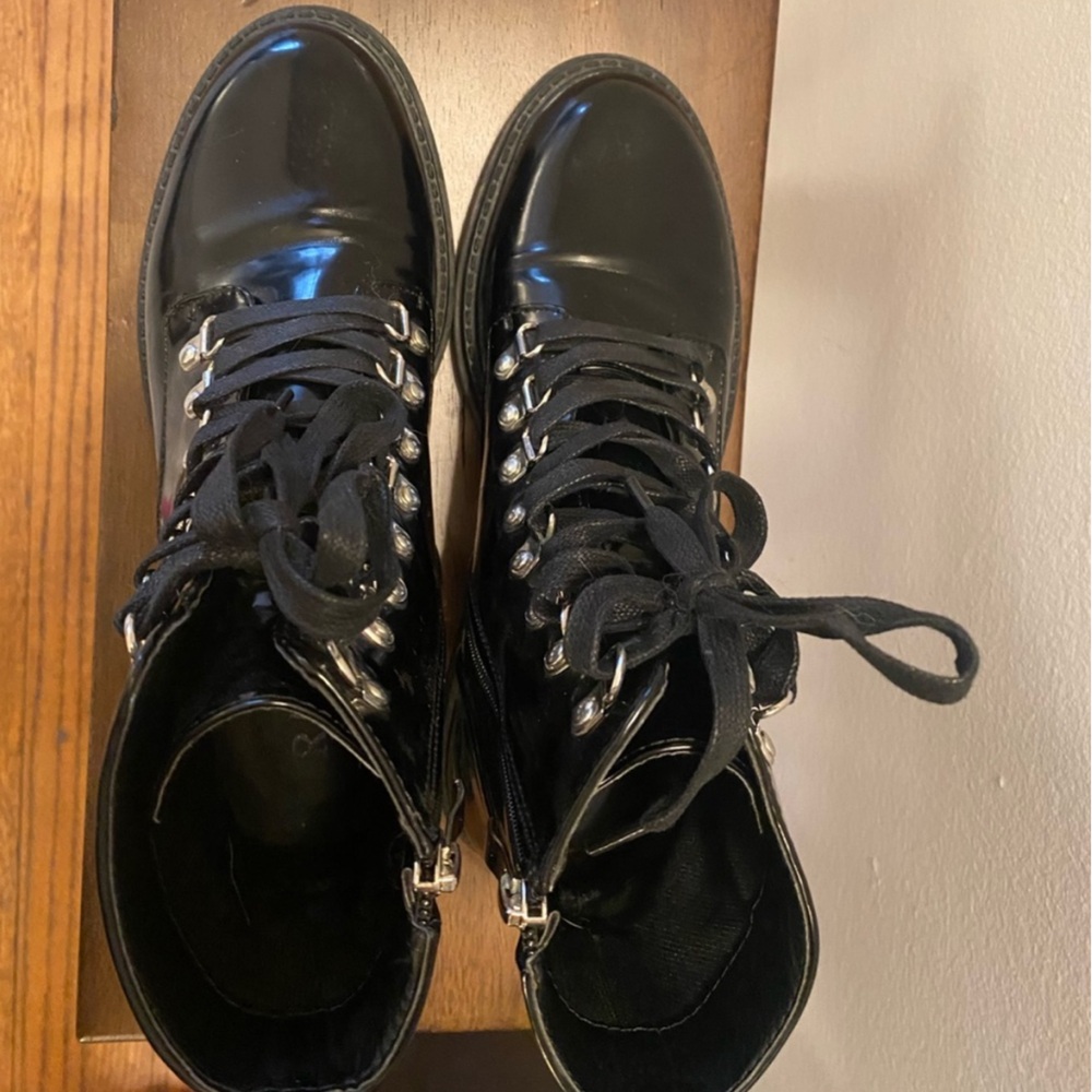 Raid Sofia Combat Boots With Silver Eyelets - image 7